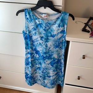 Blue Flowery dress